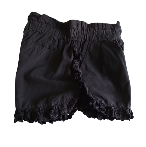 Sea New York Size 8 Kiara Light Black High Rise 100% Cotton Eyelet Shorts - Picture 2 of 16